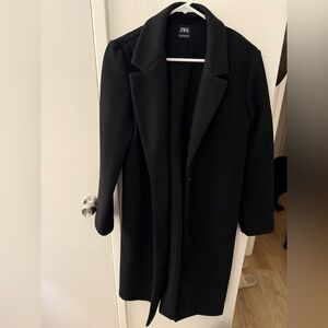 Zara Classic Black Coat